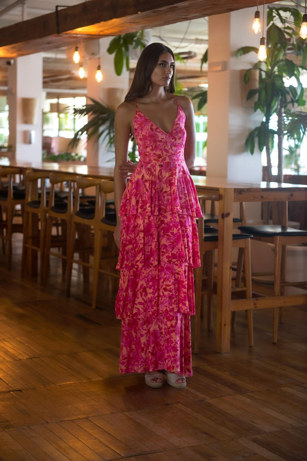 Vestido Antik Florfucsia Sunset And Moon