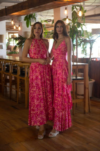 Vestido Antik Florfucsia Sunset And Moon