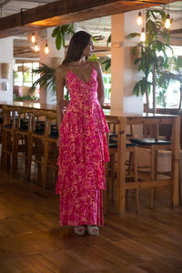 Vestido Antik Florfucsia Sunset And Moon