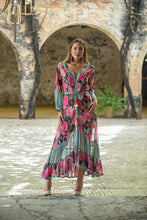 Cargar imagen en el visor de la galería, Vestido Bouquet Borlon Sunset And Moon
