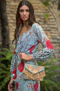 Vestido Canastera Borlon Sunset And Moon