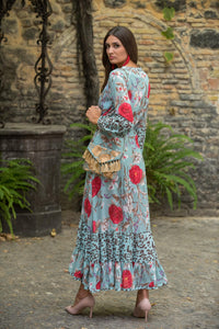 Vestido Canastera Borlon Sunset And Moon