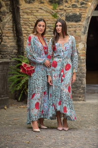 Vestido Canastera Borlon Sunset And Moon