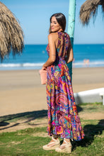 Cargar imagen en el visor de la galería, Vestido Santorini Halter Sunset &amp; Moon
