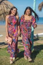Cargar imagen en el visor de la galería, Vestido Santorini Halter Sunset &amp; Moon
