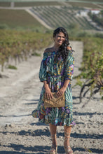 Cargar imagen en el visor de la galería, Vestido Zalema Botón Sunset &amp; Moon
