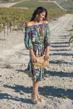 Cargar imagen en el visor de la galería, Vestido Zalema Botón Sunset &amp; Moon
