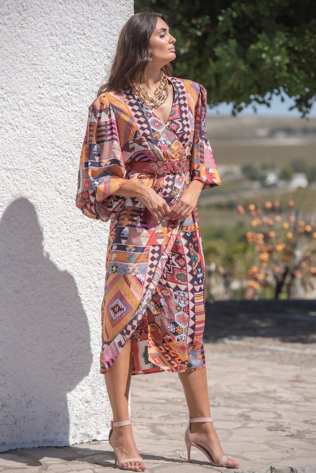 Vestido Mudejar Elegant Sunset & Moon