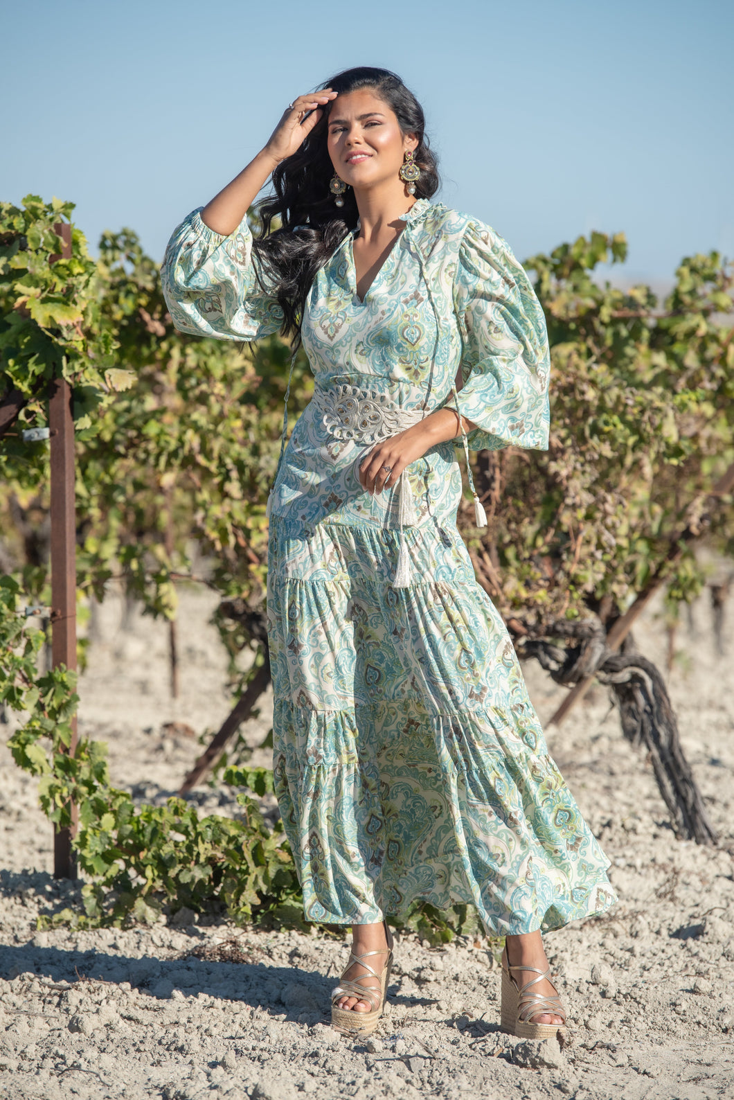 Vestido Albariza Boho Sunset & Moon