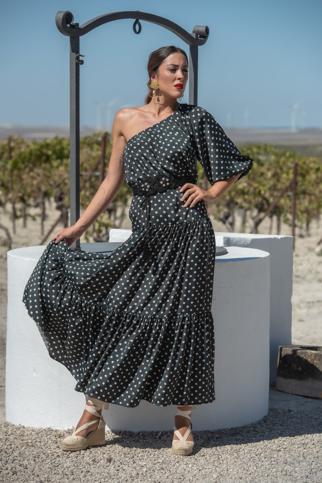 Vestido Canastera Asim Sunset & Moon