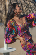 Cargar imagen en el visor de la galería, Vestido Santorini Elastic Sunset &amp; Moon
