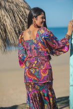 Cargar imagen en el visor de la galería, Vestido Santorini Elastic Sunset &amp; Moon
