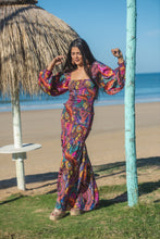 Cargar imagen en el visor de la galería, Vestido Santorini Elastic Sunset &amp; Moon
