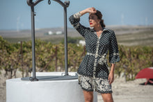 Cargar imagen en el visor de la galería, Vestido Canastera Camisero Sunset &amp; Moon
