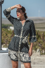 Cargar imagen en el visor de la galería, Vestido Canastera Camisero Sunset &amp; Moon
