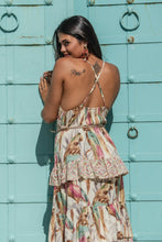Cargar imagen en el visor de la galería, Vestido Guacamayo Volante Sunset &amp; Moon
