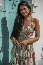 Cargar imagen en el visor de la galería, Vestido Guacamayo Volante Sunset &amp; Moon
