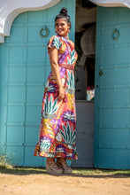 Cargar imagen en el visor de la galería, Vestido Milos Cuello Sunset &amp; Moon
