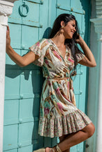 Cargar imagen en el visor de la galería, Vestido Guacamayo Corto Sunset &amp; Moon
