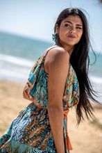 Cargar imagen en el visor de la galería, Vestido Menorca Corto Sunset &amp; Moon
