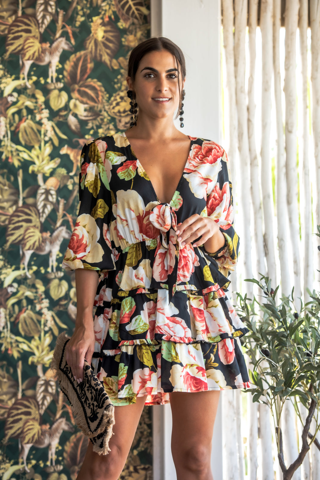 Vestido Elba Volantes Sunset & Moon