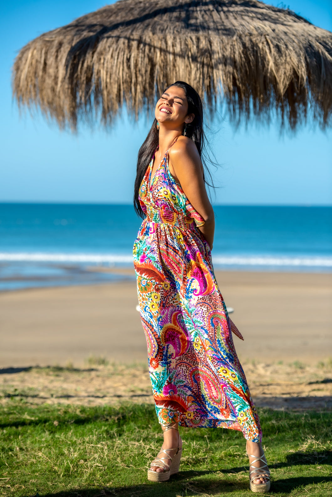 Vestido Chios Alas Sunset & Moon