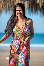 Cargar imagen en el visor de la galería, Vestido Chios Alas Sunset &amp; Moon
