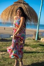 Cargar imagen en el visor de la galería, Vestido Chíos Halter Sunset &amp; Moon
