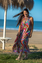 Cargar imagen en el visor de la galería, Vestido Chíos Halter Sunset &amp; Moon
