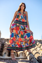 Cargar imagen en el visor de la galería, Vestido Sarmiento Halter Sunset &amp; Moon
