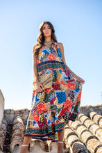 Cargar imagen en el visor de la galería, Vestido Sarmiento Halter Sunset &amp; Moon
