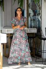 Cargar imagen en el visor de la galería, Vestido Azteca Cruzado Sunset &amp; Moon
