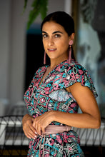 Cargar imagen en el visor de la galería, Vestido Azteca Cruzado Sunset &amp; Moon
