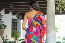 Cargar imagen en el visor de la galería, Vestido Brasil Flecos Sunset &amp; Moon
