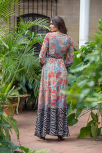 Cargar imagen en el visor de la galería, Vestido Jara Cruzado Sunset &amp; Moon
