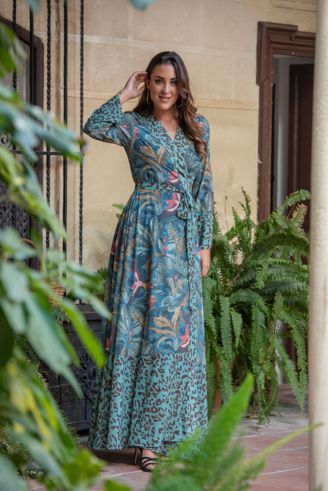 Vestido Magalí Cruzado Sunset & Moon