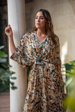 Cargar imagen en el visor de la galería, Vestido Gala Kaftan Sunset &amp; Moon
