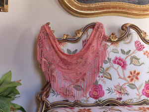Mantón Encaje Coral Kahyra