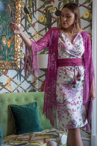 Chaqueta Sur Kahyra Buganvilla