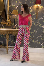 Cargar imagen en el visor de la galería, Top Lencero Elegant Kahyra Fucsia
