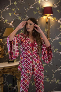 Top Lencero Elegant Kahyra Fucsia
