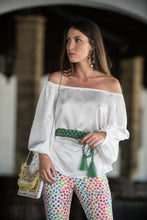 Cargar imagen en el visor de la galería, Top Velero Kahyra Blanco
