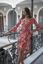 Cargar imagen en el visor de la galería, Vestido Dama Rojo Kahyra
