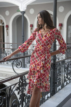 Cargar imagen en el visor de la galería, Vestido Dama Rojo Kahyra

