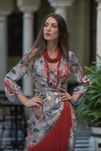 Cargar imagen en el visor de la galería, Vestido Botanic Flecos Kahyra
