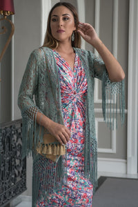 Vestido Acuarela Coral Kahyra