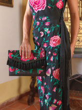 Cargar imagen en el visor de la galería, Vestido Soleá Negro Kahyra
